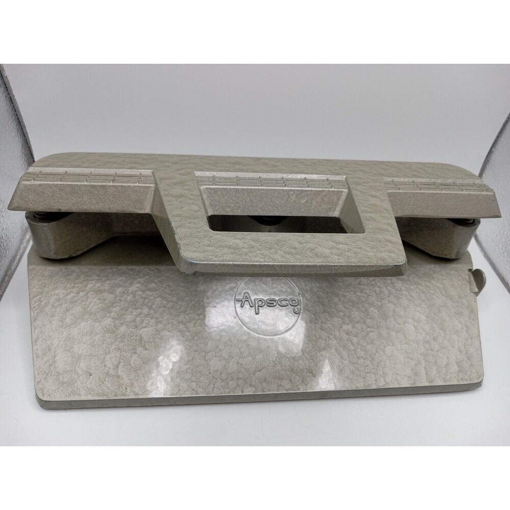 Vintage Apesco Heavy Duty 3-Hole Punch